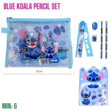 ST-MESHSET3 - Blue Koala Pencil Set