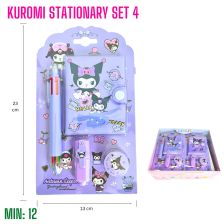 ST-KUROMISET4 - Kuromi Stationary Set 4